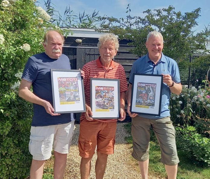 v.l.n.r. Henk Keulemans, Jan Boer en Peter van der Sanden.
