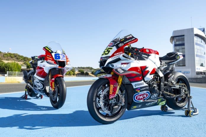 12_Jerez_Yamaha_WorldSBK2025_Thursday_Yamaha_70_Anniversary_Z9A_4074_1250 Yamaha viert 70-jarig jubileum met speciale kleurstelling voor WorldSBK-finale in Jerez