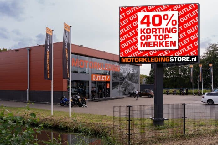 Openingsweekend motorkleding-outlet nabij Rotterdam