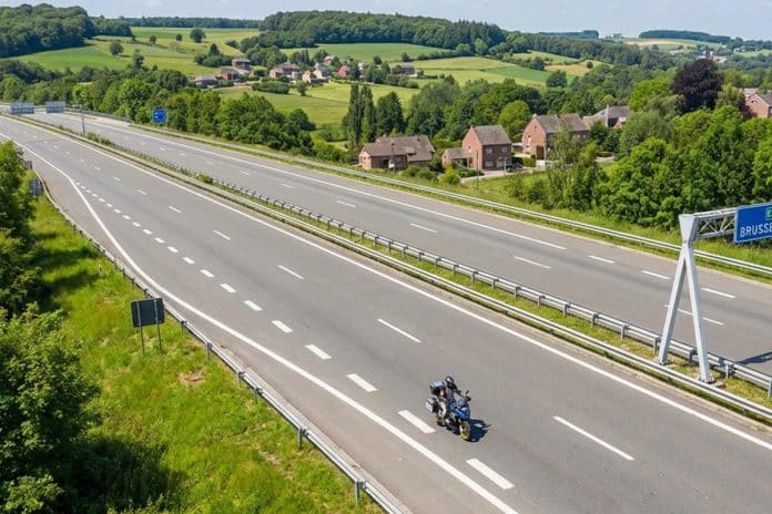 Belgie snelweg