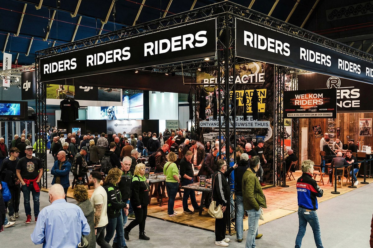 Gratis naar MOTORbeurs Utrecht met RIDERS!