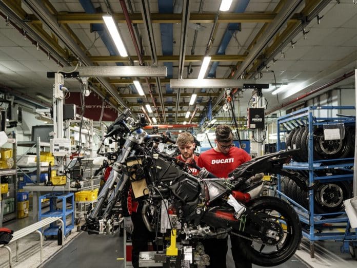 Ducati-fabriek opent deuren tijdens Made in Italy-dag