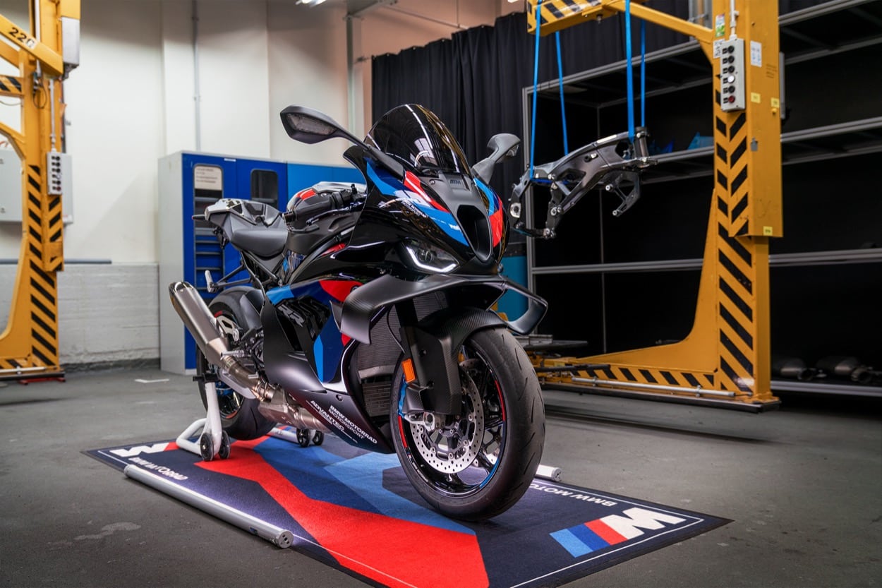 Racetechnologie voor de openbare weg: nieuw M Motorsport-frame voor de BMW M 1000 RR